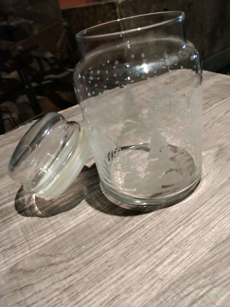 xmass jar and night light