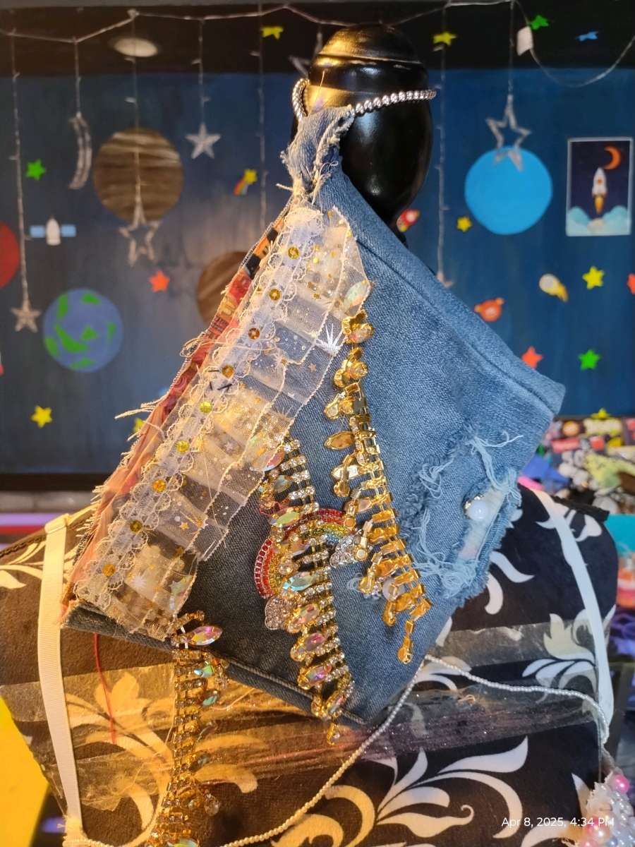 small hand made purse