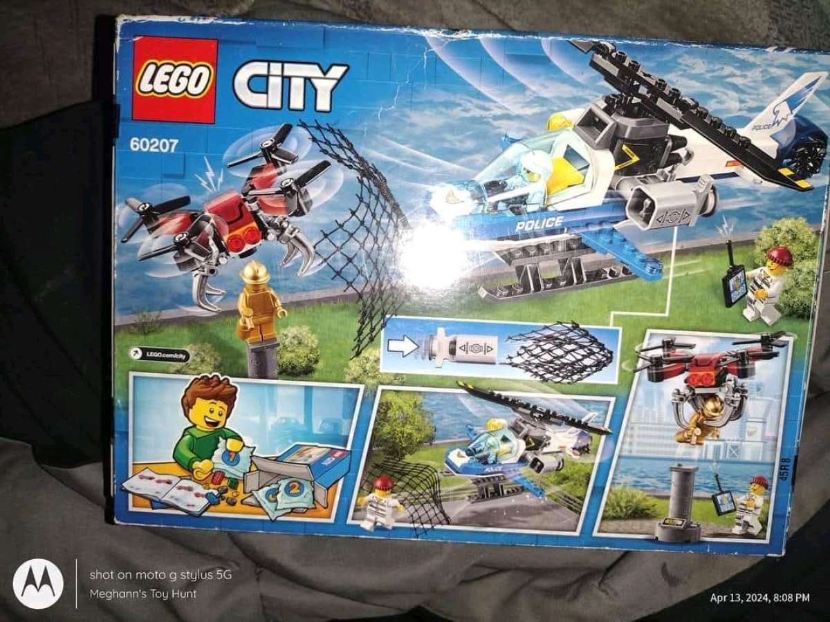 Lego City Sky Police Drone Chase