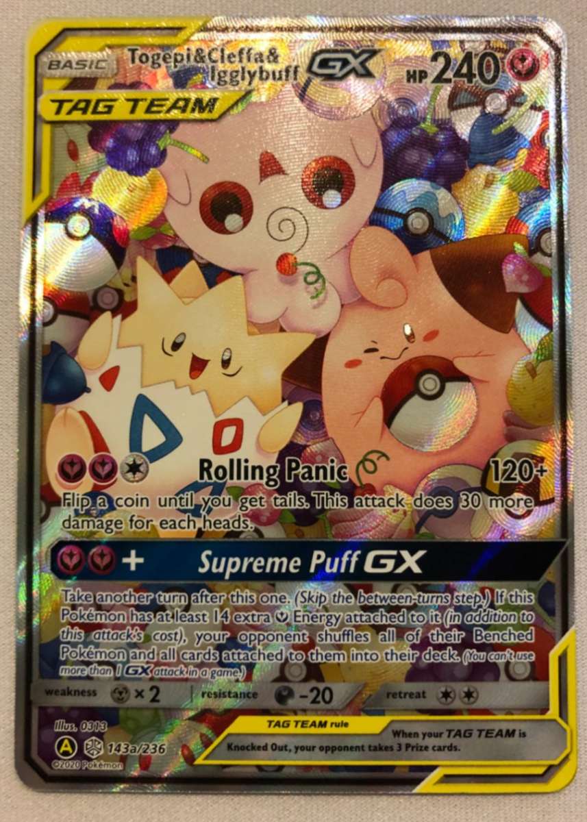 Togepi Cleffa Igglybuff GX 143a