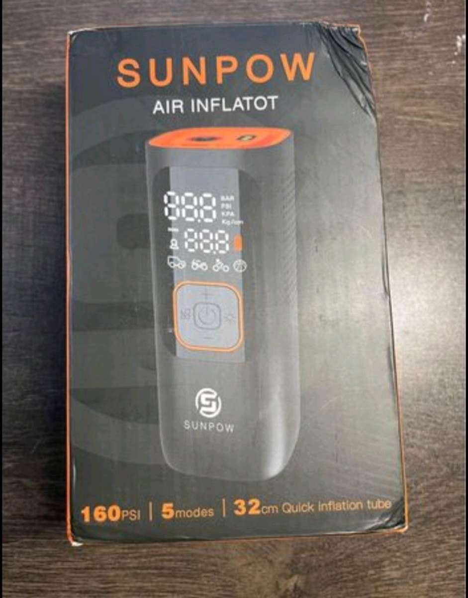 sunpow portable air compressor