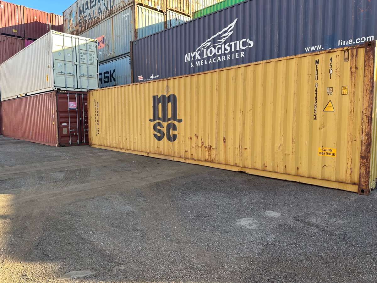 Conex sea box shipping container
