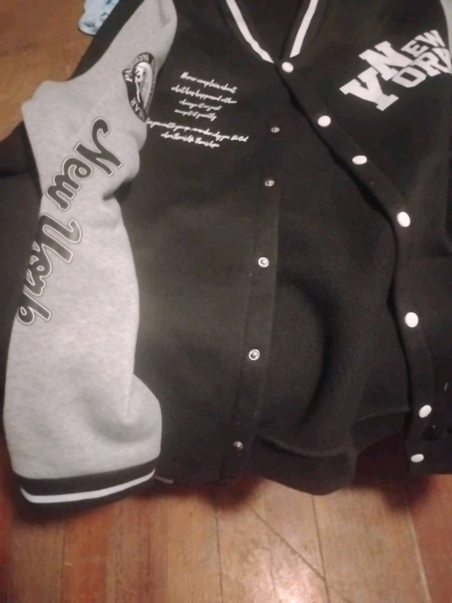 mens gray New York coat