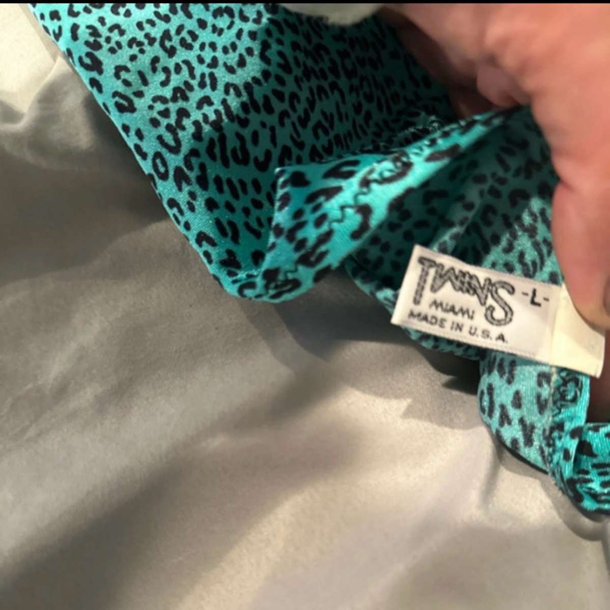 Vintage Leopard print One piece bathing suit