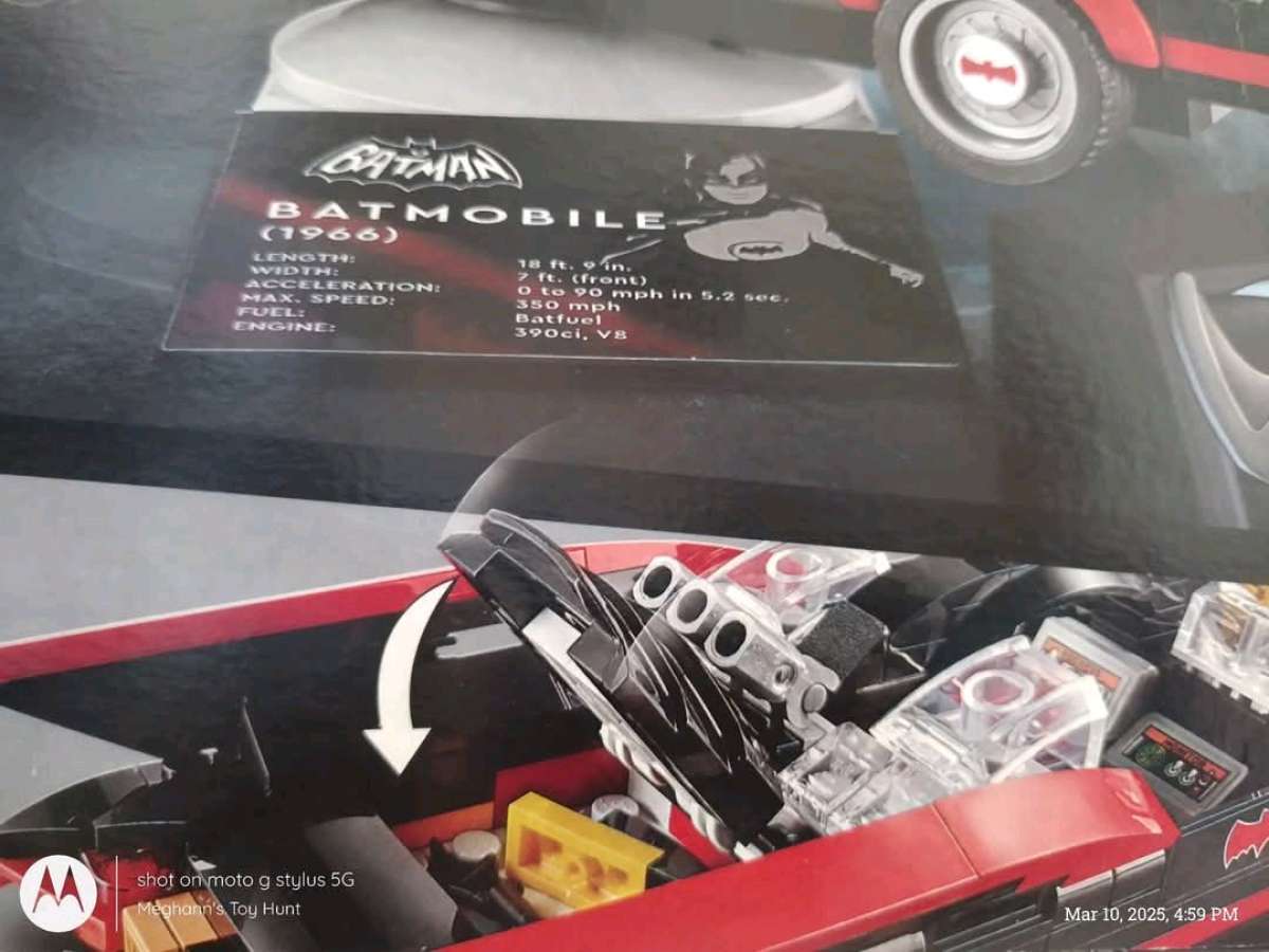 Retired Lego Batman TV Batmobile