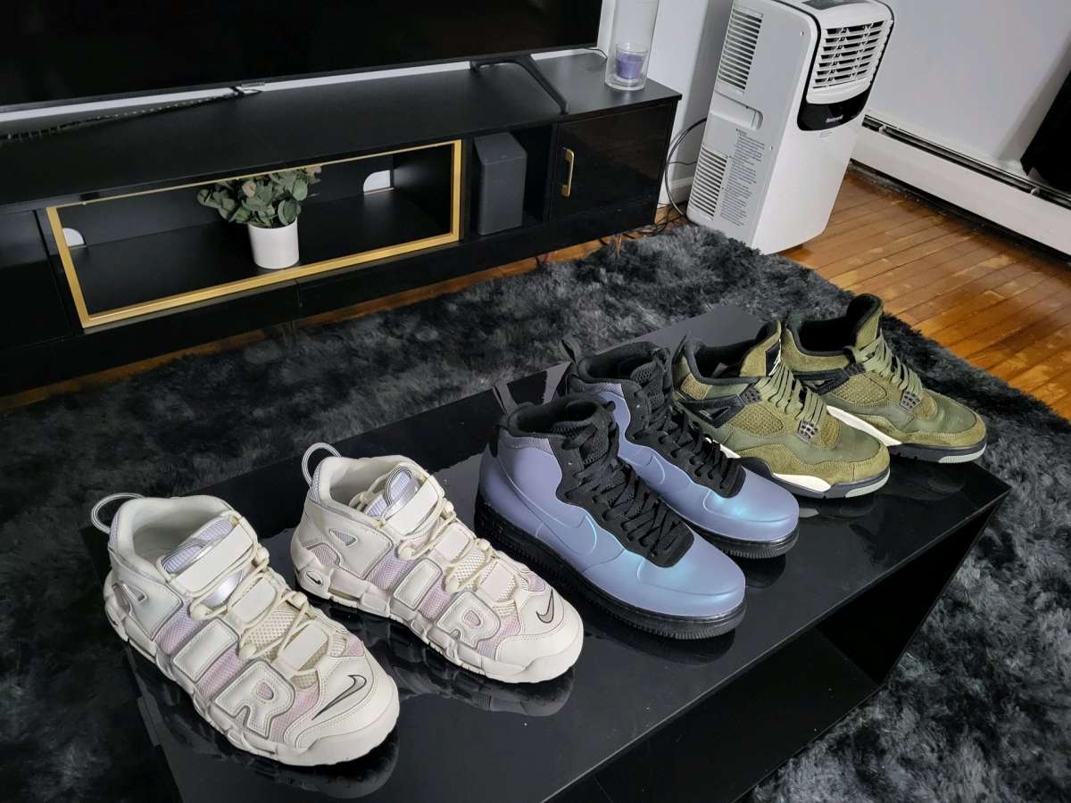Collection of 9 Pairs of Mens Nike and Air Jordans