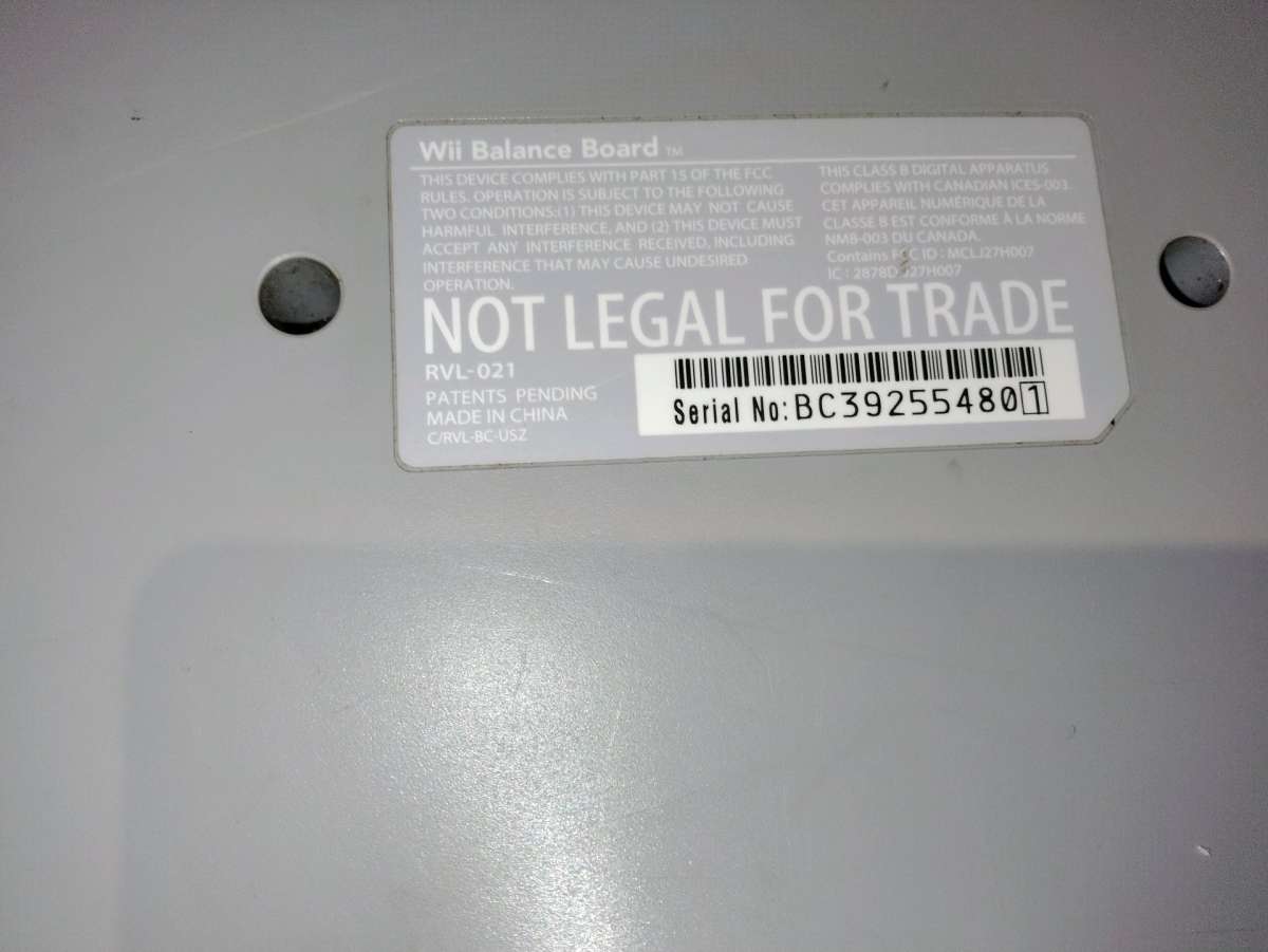 wii balance board