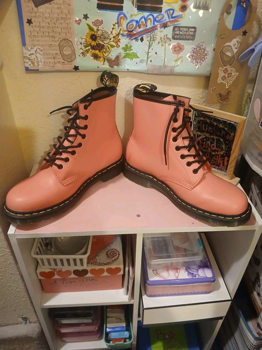 RARE HOT PINK Doc Martens 1460  Brand New