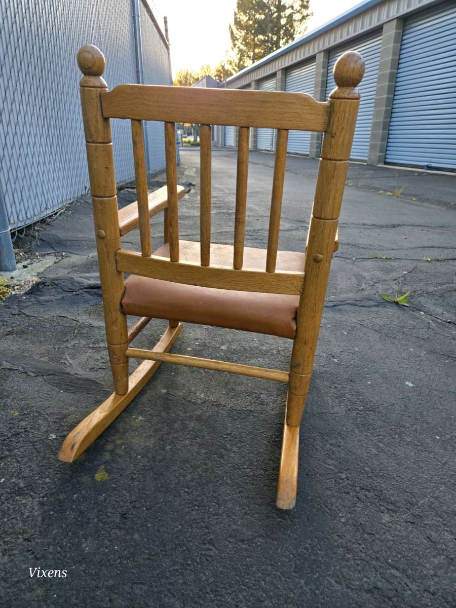 Vintage Childrens Rocking Chair