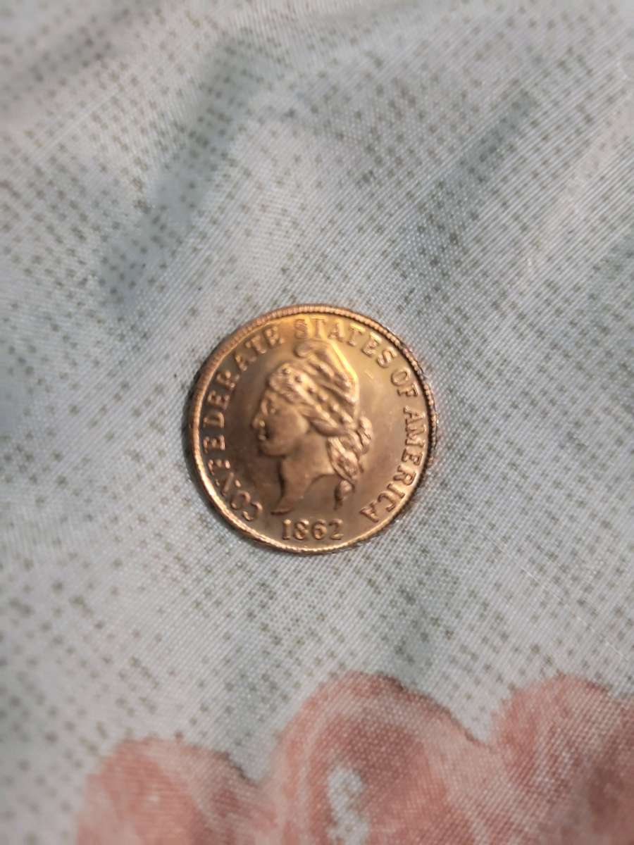 1862 confederate penny