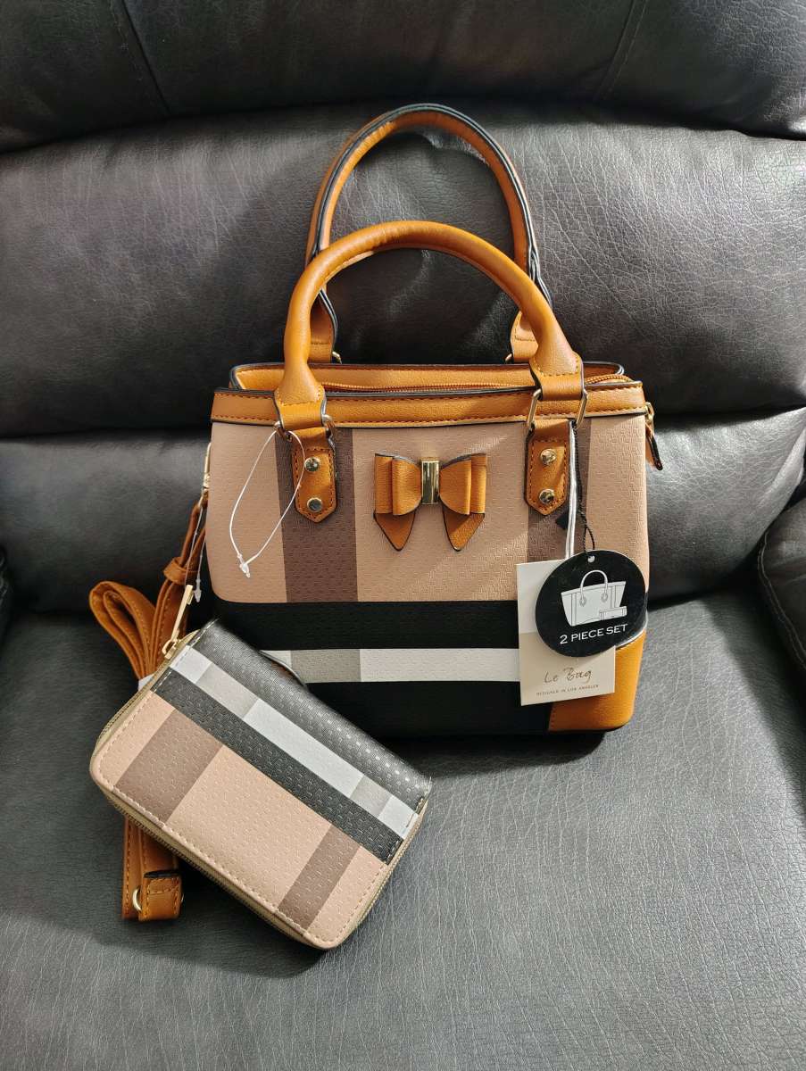 Multicolor crossbody purse