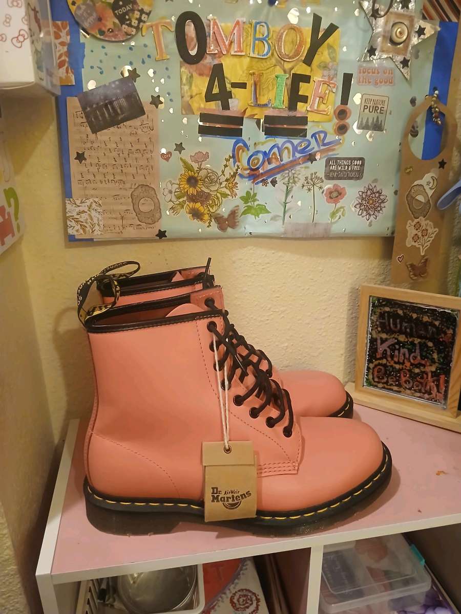 RARE HOT PINK Doc Martens 1460  Brand New