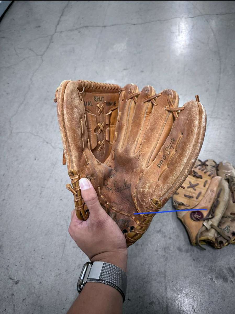 baseball gloves