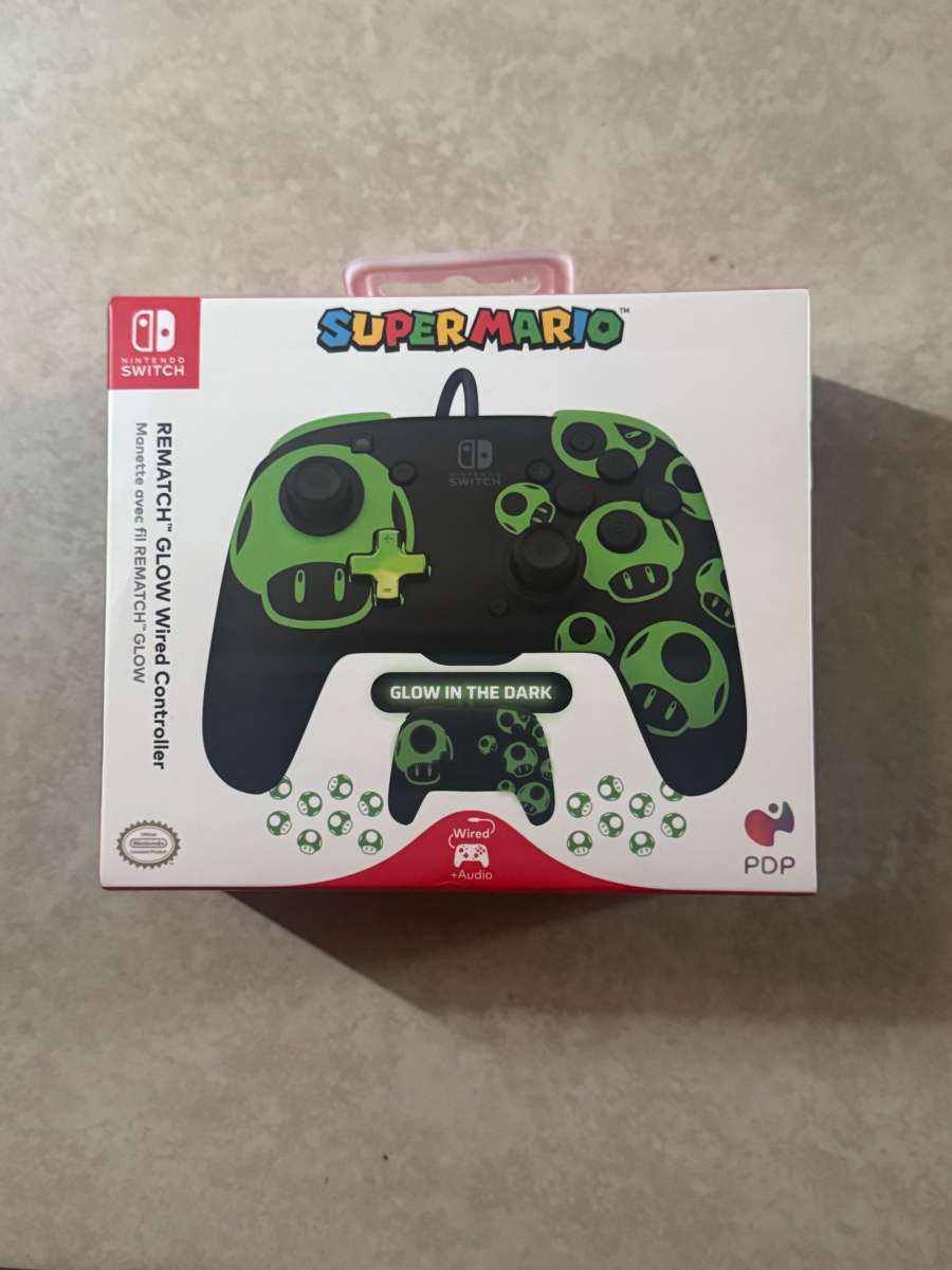 nintendo switch controller glow in the dark