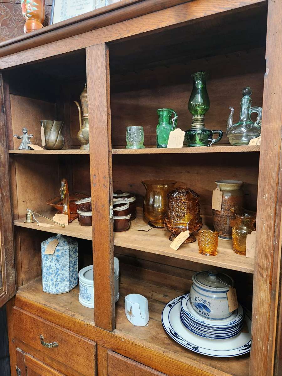 beautiful vintage cabinet or cupboard