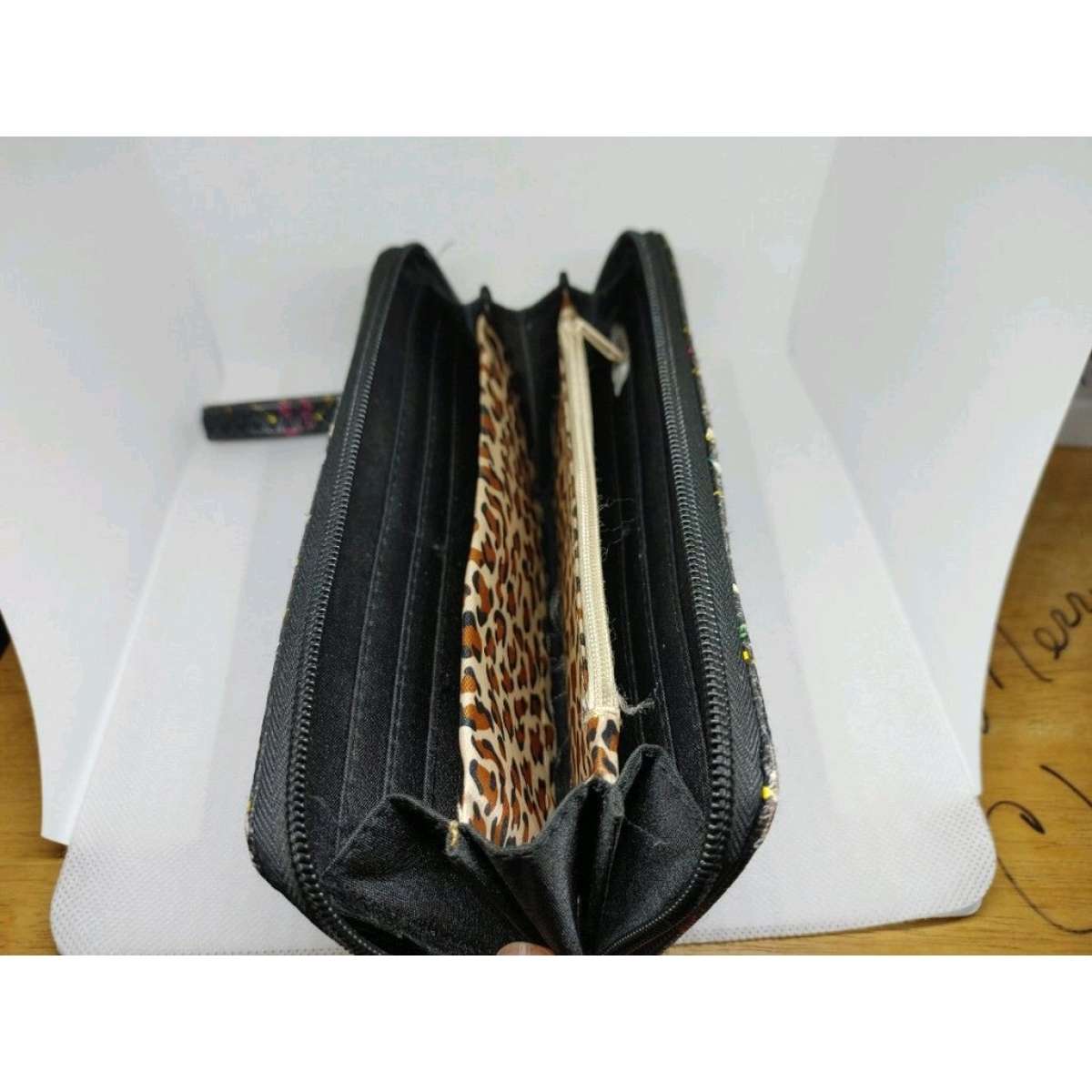 Beverly Hills Polo Club Wallet Black with bright Polo Riders