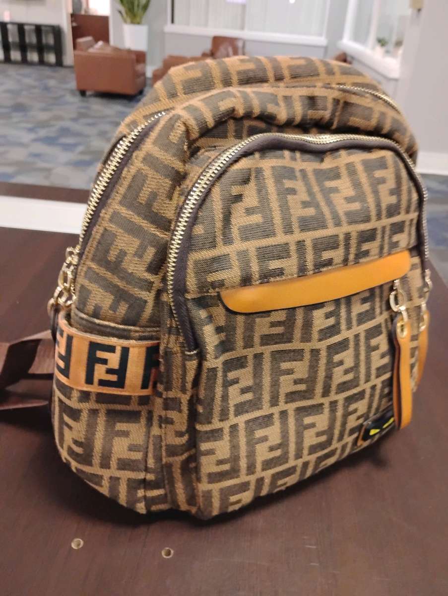 Fendi Mens Zucca Backpack