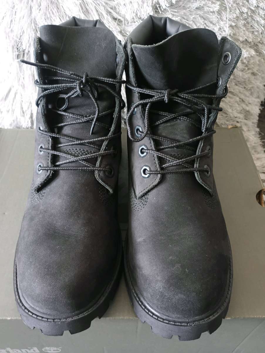 Timberland Premium 6 Inch Waterproof Boots Color Black Nubuc