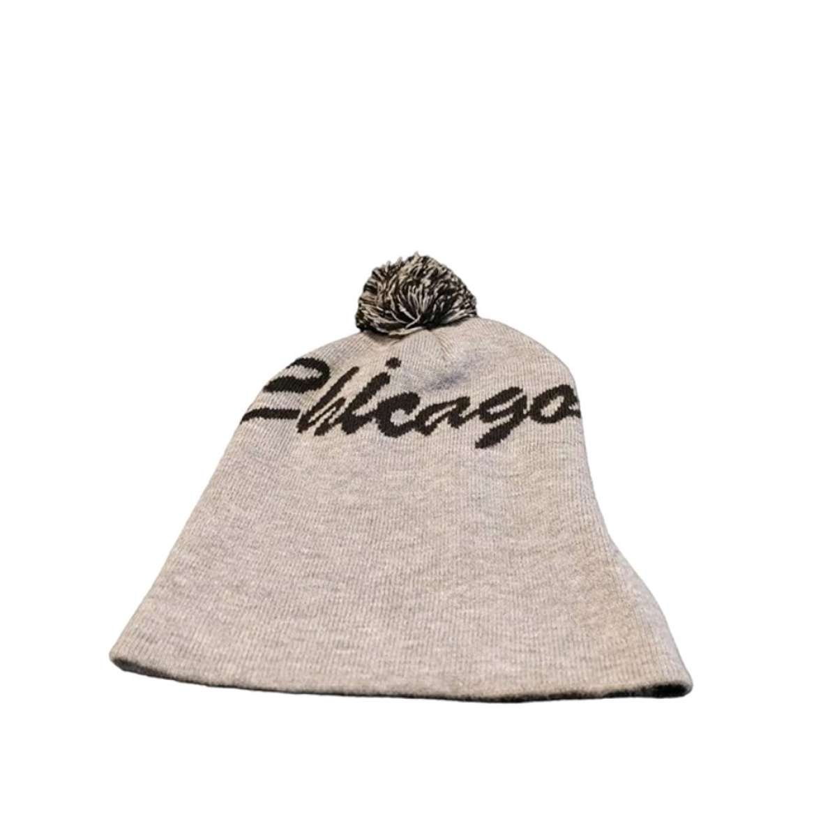 Chicago BlackGrey Head Drip Mulitcolor New Knit Era Beanie W