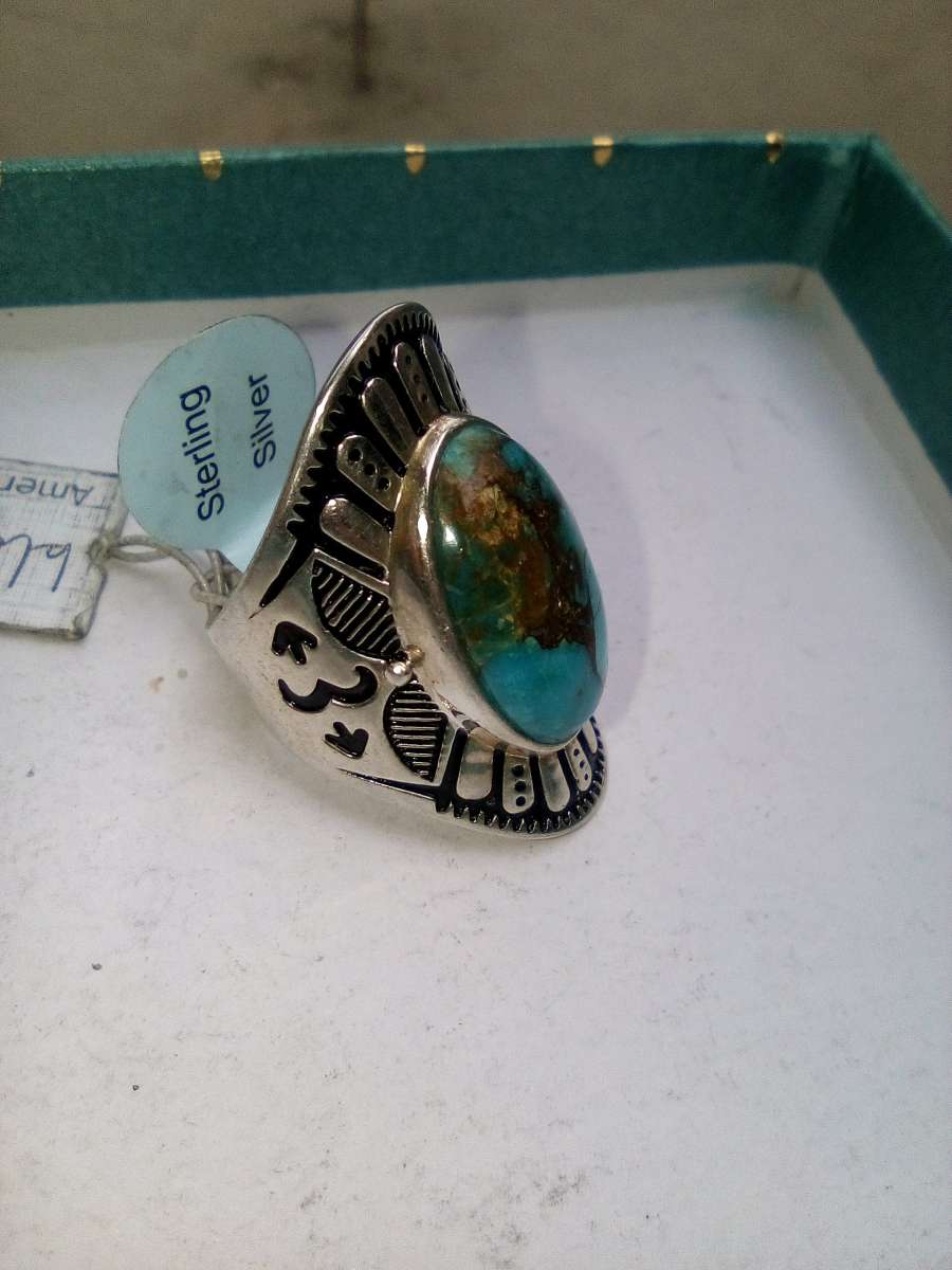 Silver and Turquoise Jewelry Lot