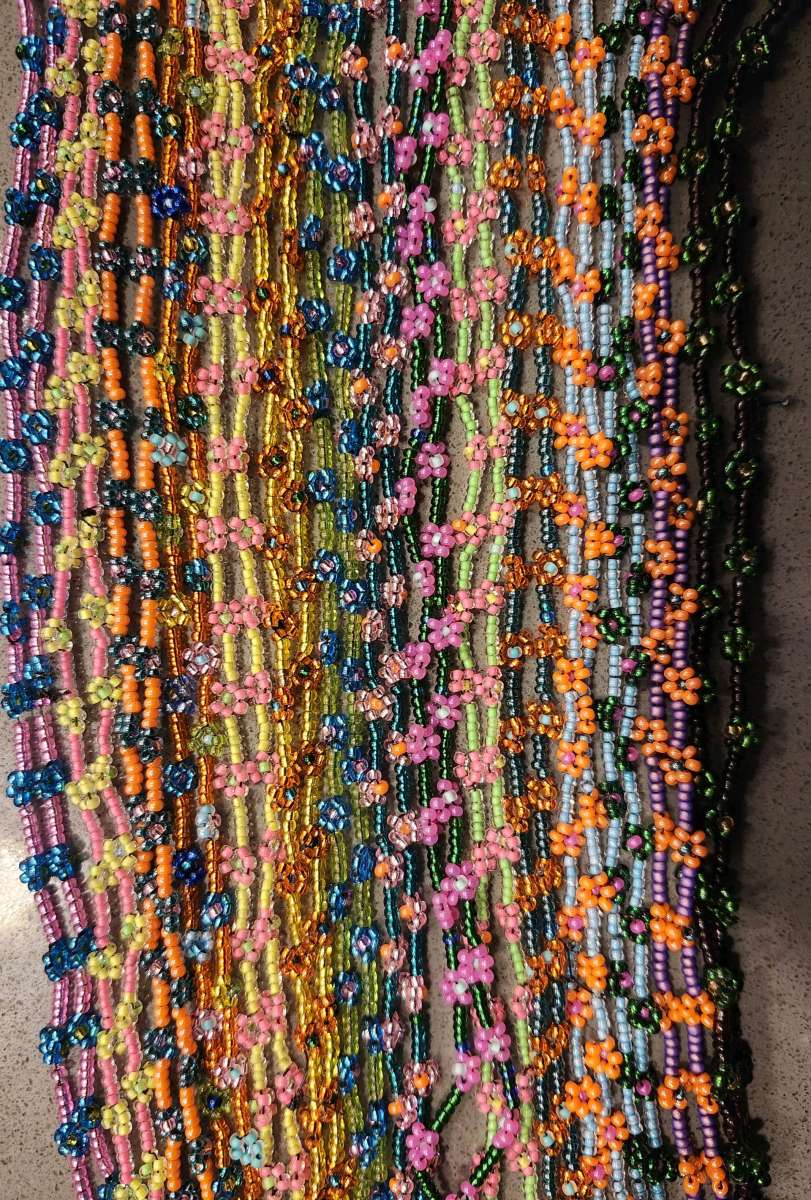 beaded necklaces