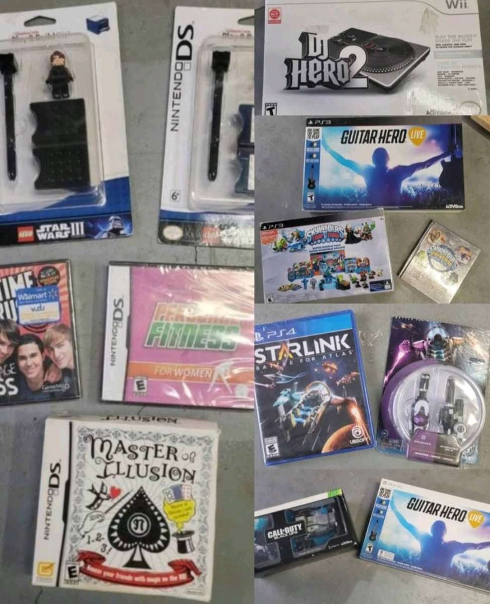 New  Sealed Video Games