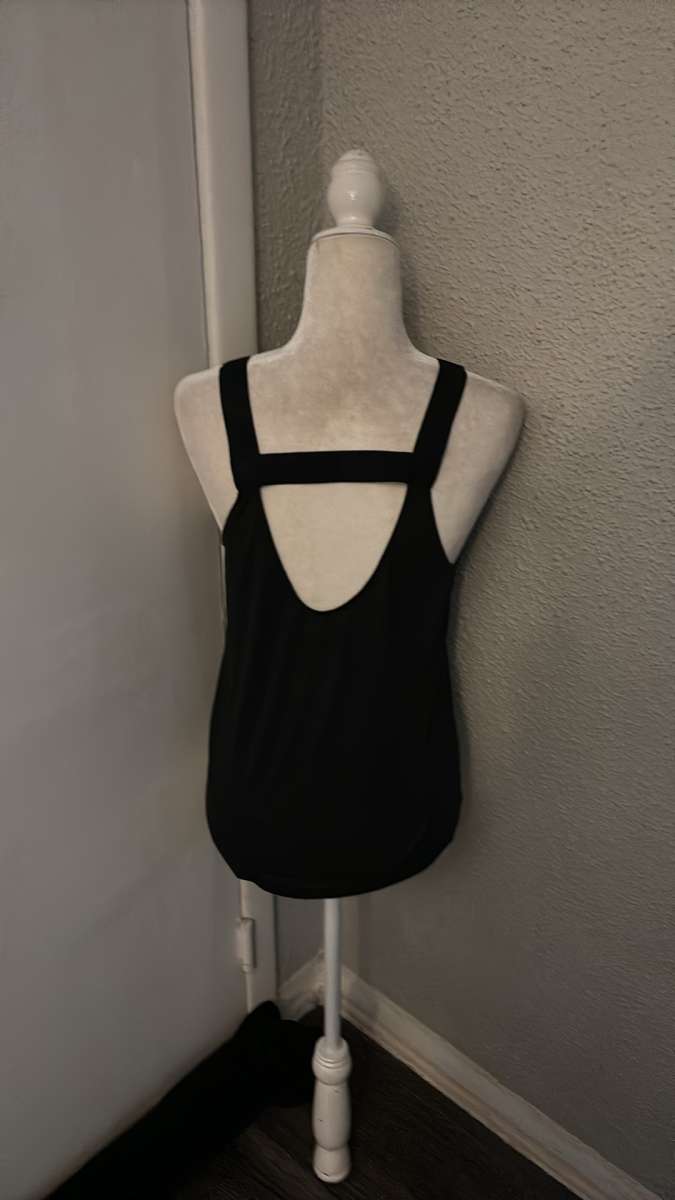 Nike Womens DriFit Breathe Elastika Tank BQ5802010 BlackWhit