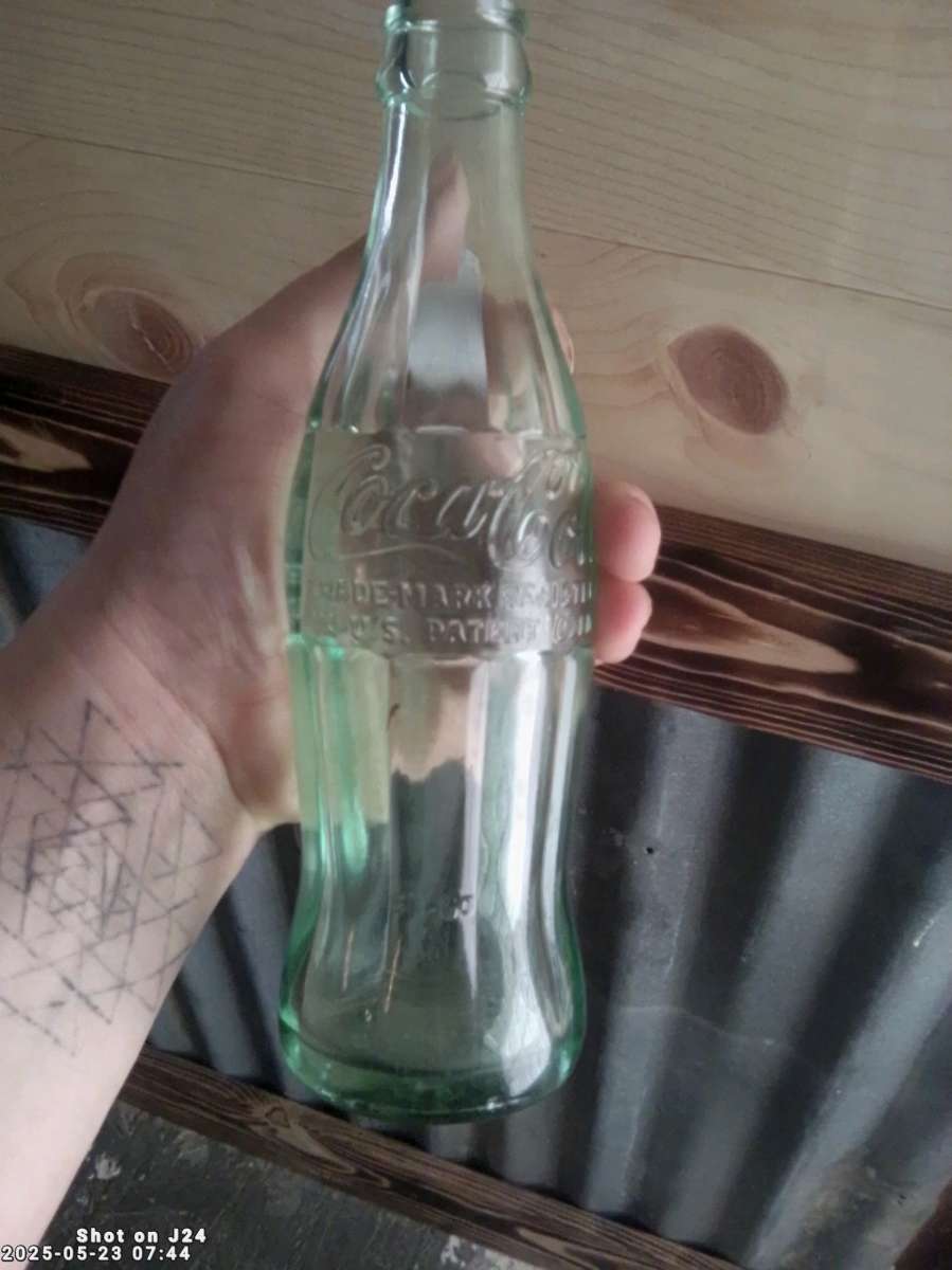 Vintage Coca Cola Bottle Hobbleskirt Green