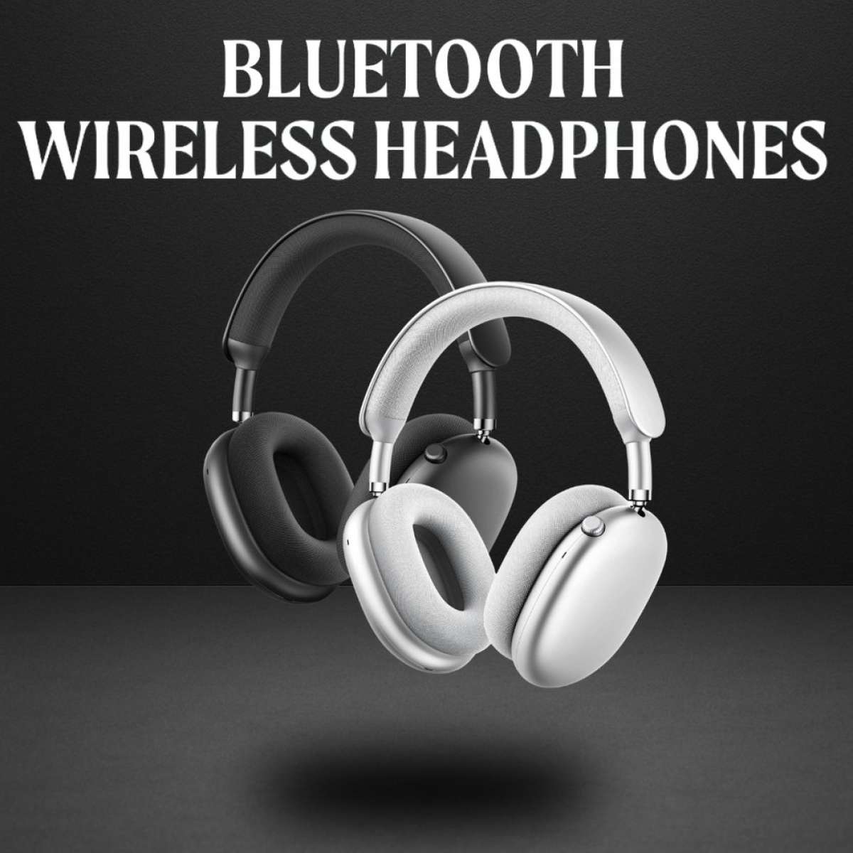 Bluetooth wireless and with wire headphones