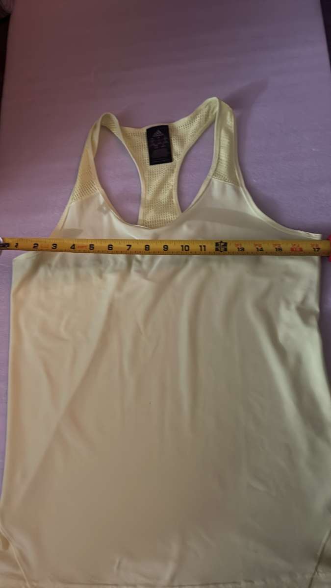 Adidas Racerback Netted Running Tank Size L