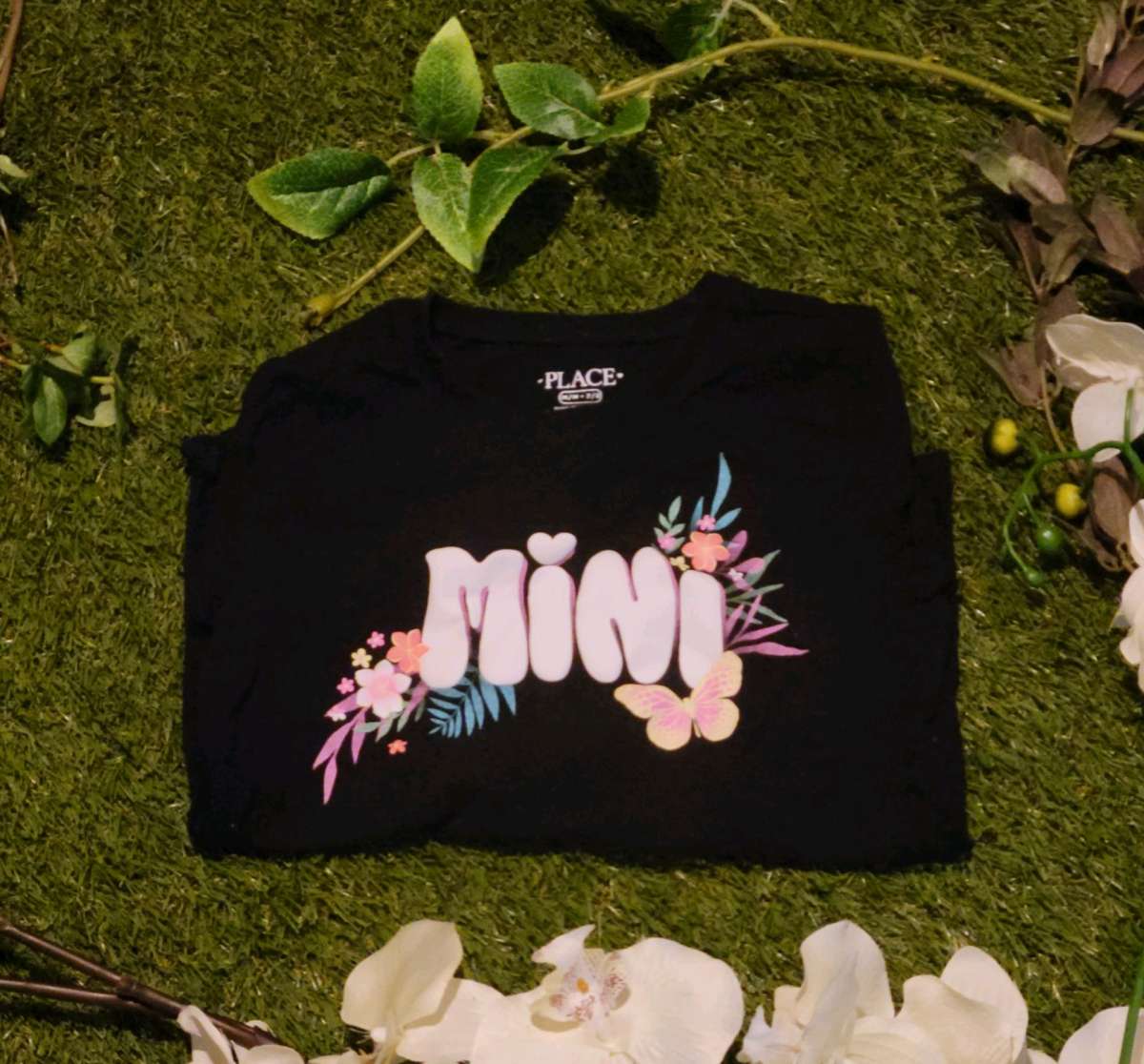 Girls graphic mini tee