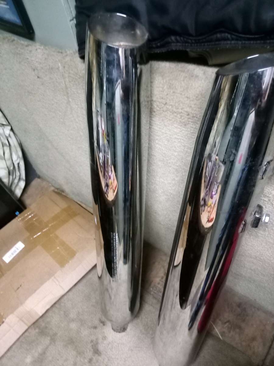 original Harley Davidson tail pipes great condition