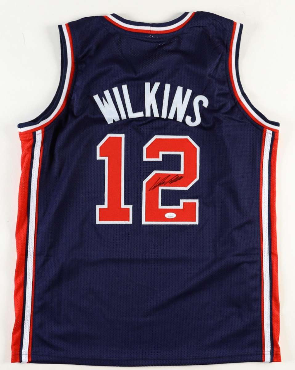 Dominique Wilkins Signed Jersey JSA Team USA