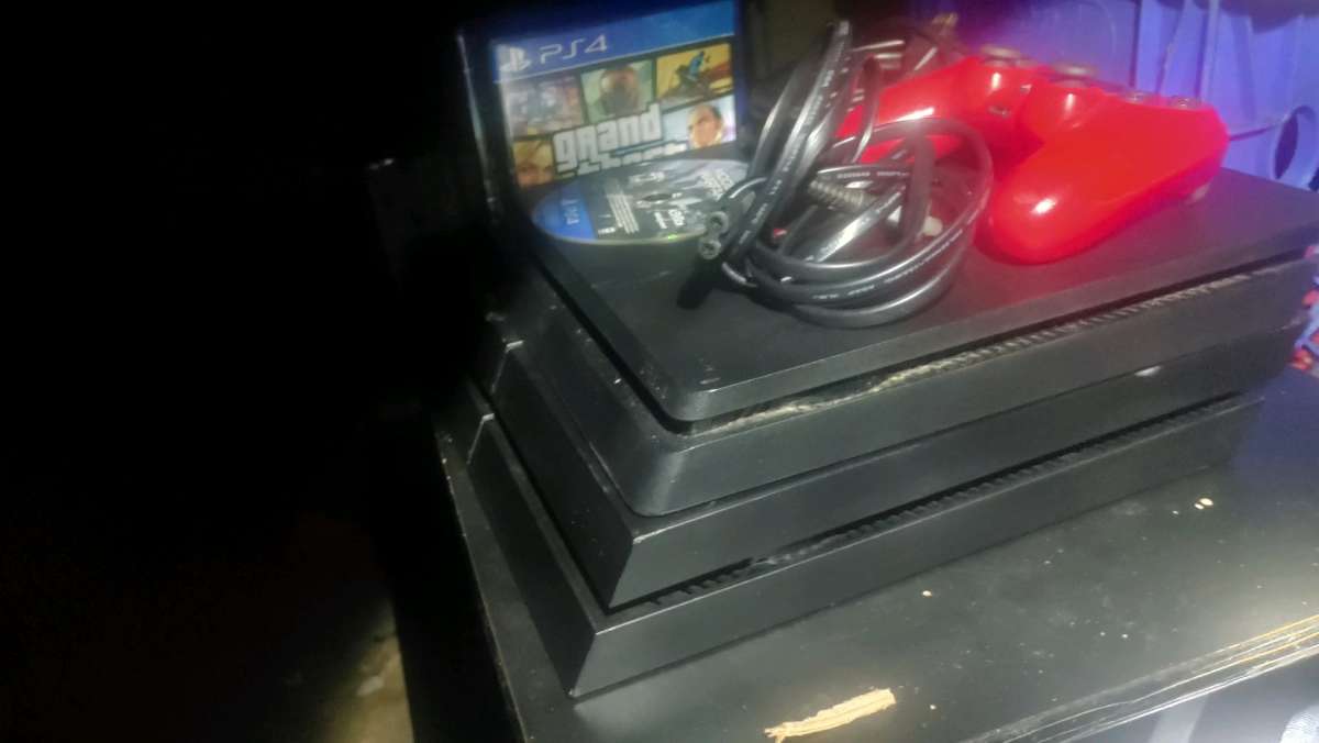 two PS4 consoles 5 games and one controller