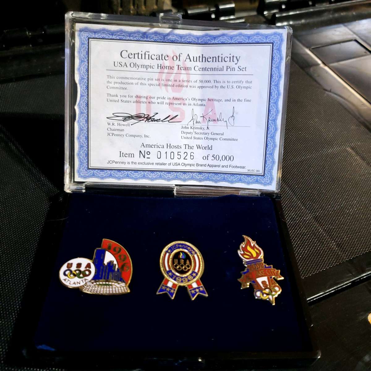 1996 Olympics Vintage Sports Pins