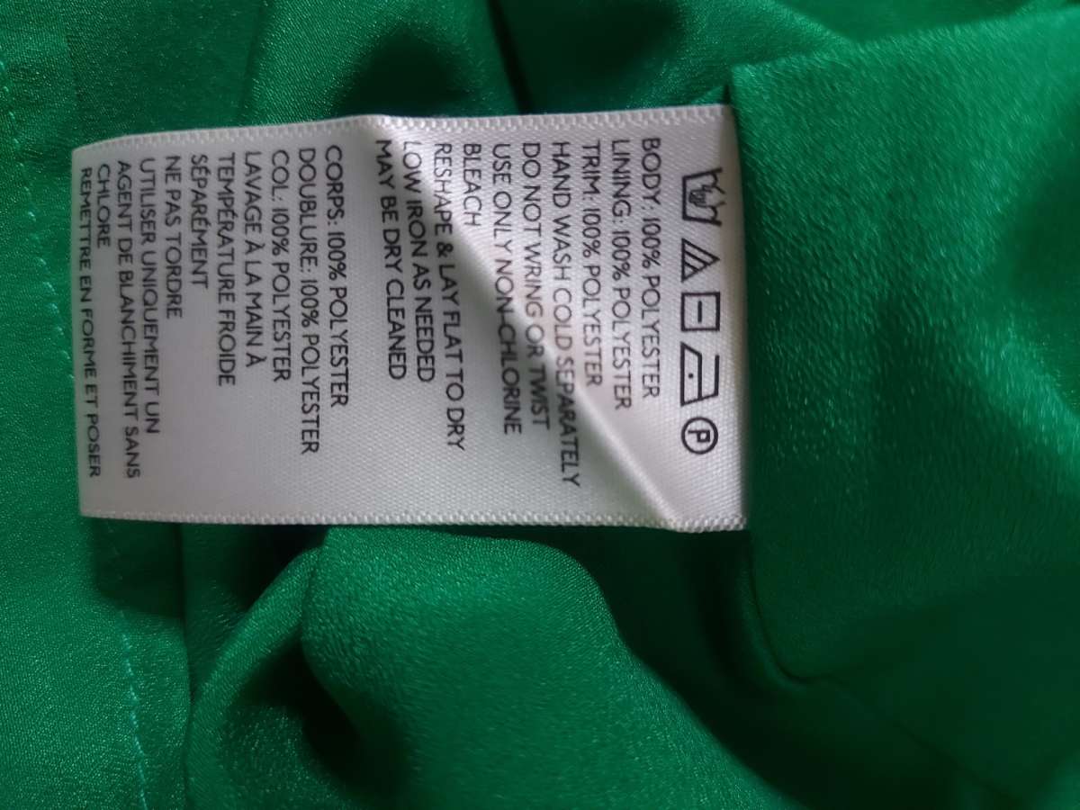 Urban Outfitters Cooperative Pleated GreenBlue Color Block T