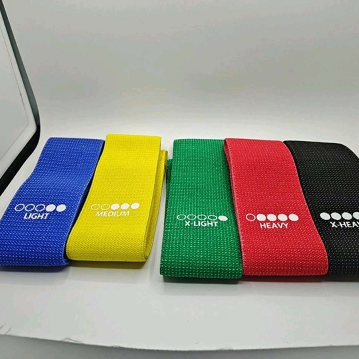 Resistance Bands Loop Gym Exercise Yoga Strength Workout Fit