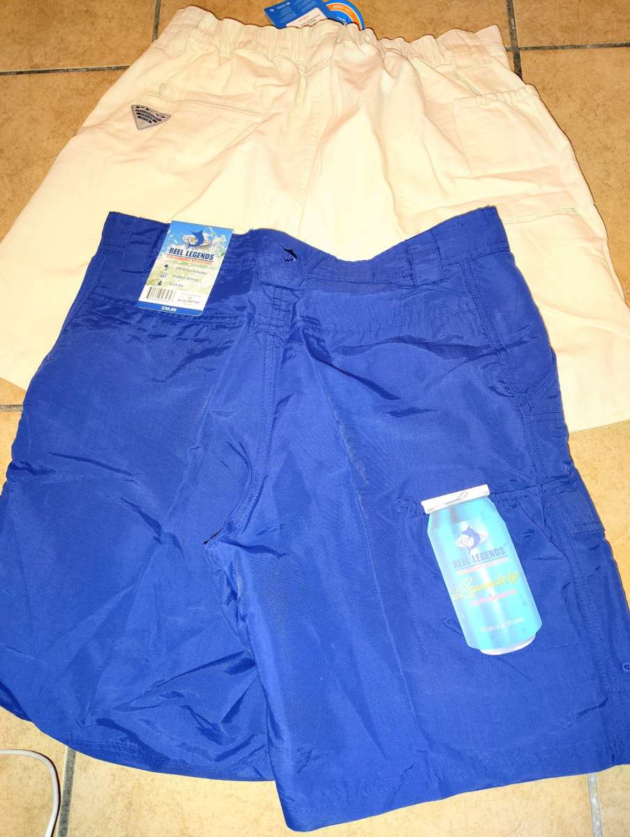 Fishing dryfit shirts and shorts