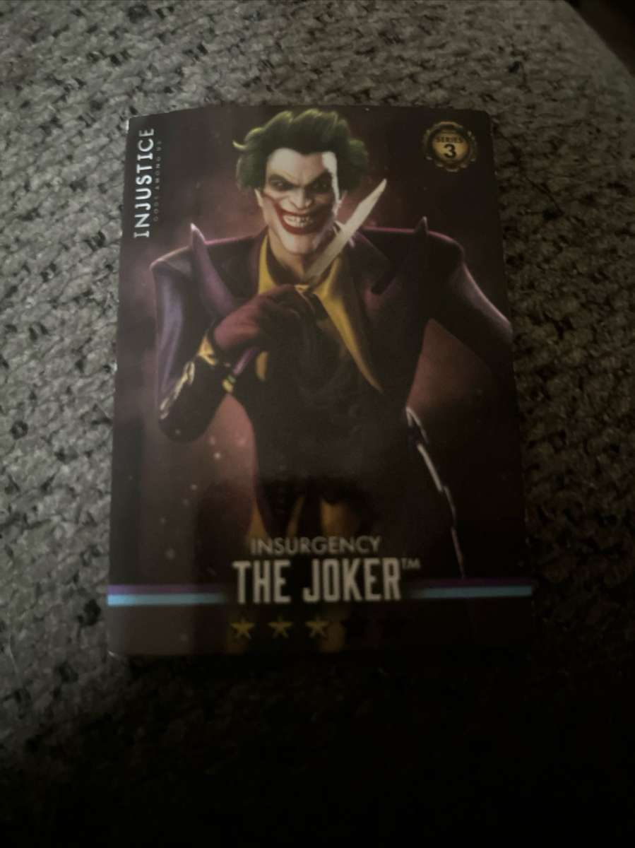 DC Injustice Game Cards