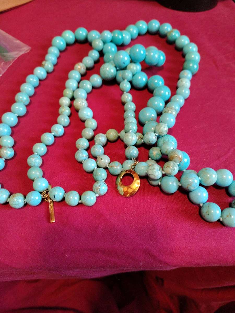 Estate Turquoise Necklace Sonia