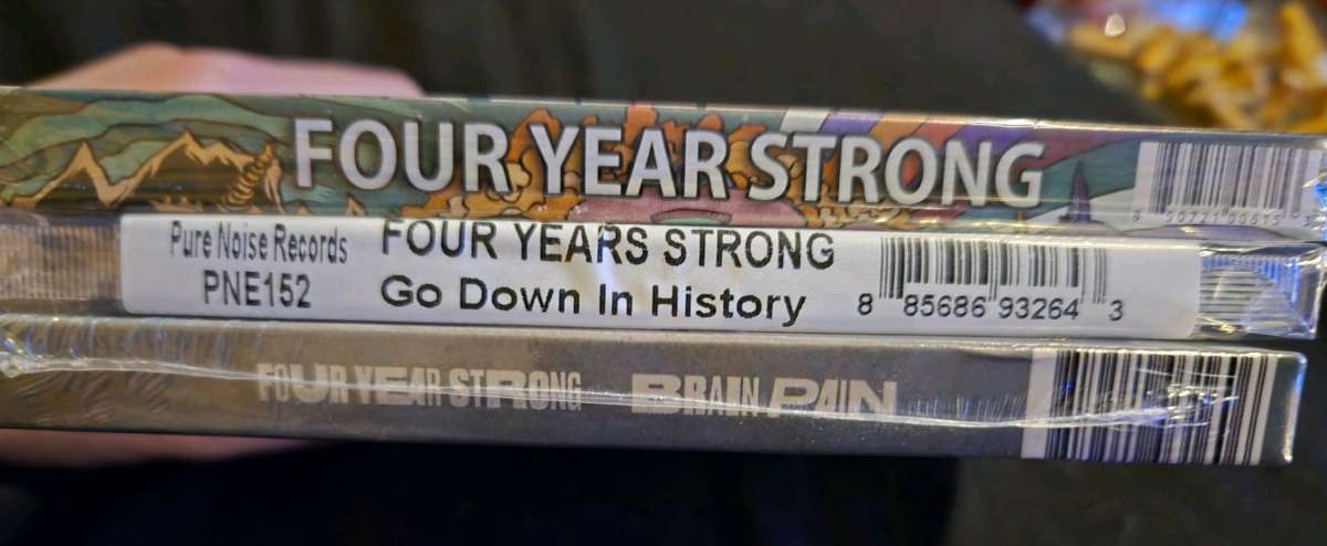 3 CD Lot Brand New Unopen by Four Years Strong 3 CD Lot