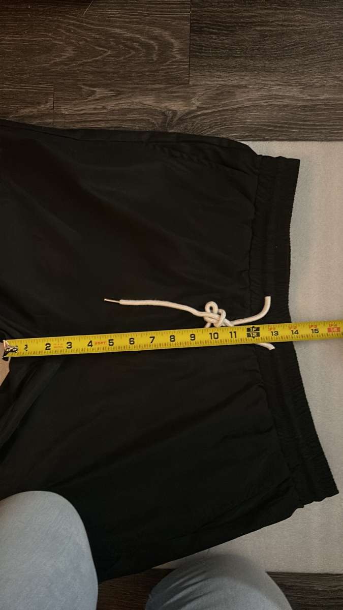 SHEIN Manfinity Black Basic Shorts Size XL