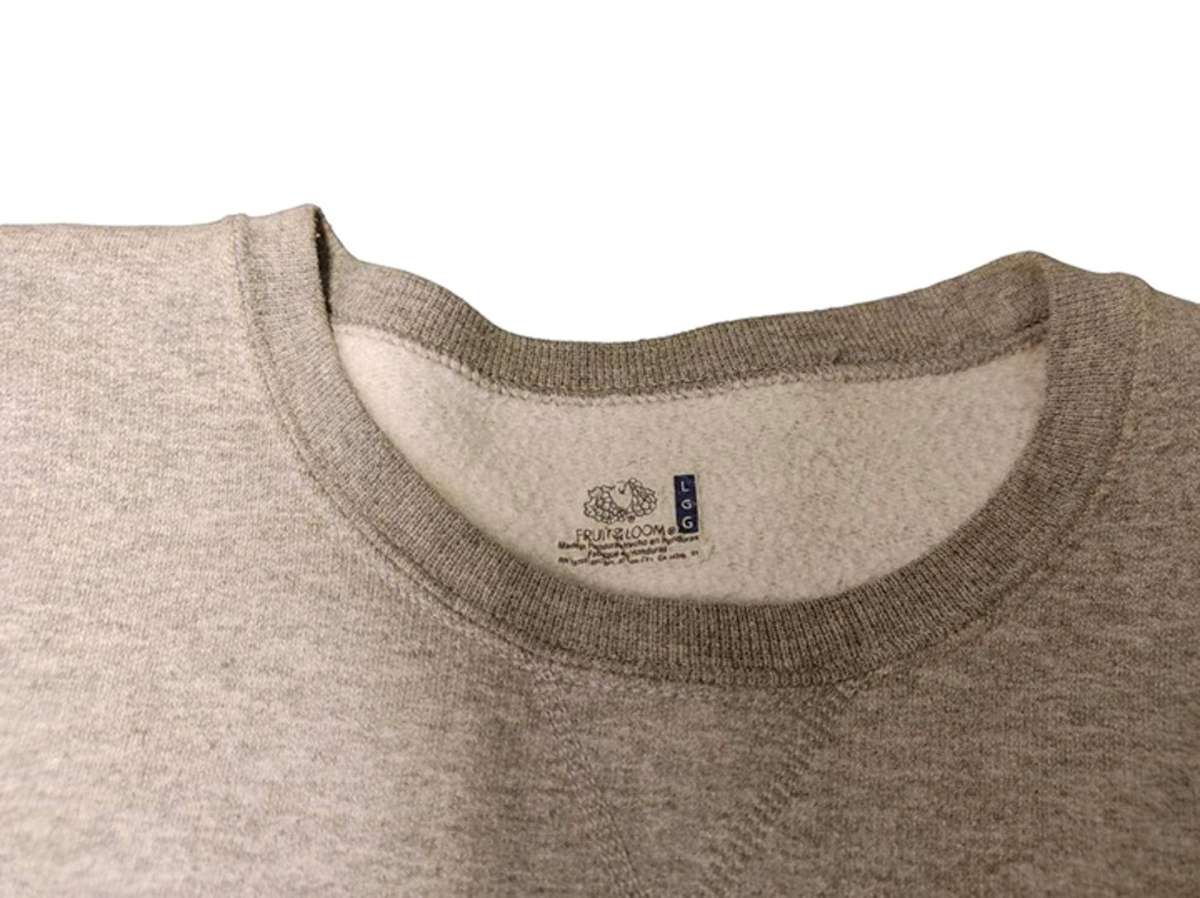 Fruit of the Loom SF72R Mens Long Sleeve SofSpun Stylish Cre