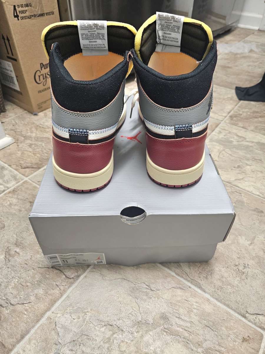 Union LA  Air Jordan 1 Retro OG SP Chicago Shadow Size 10