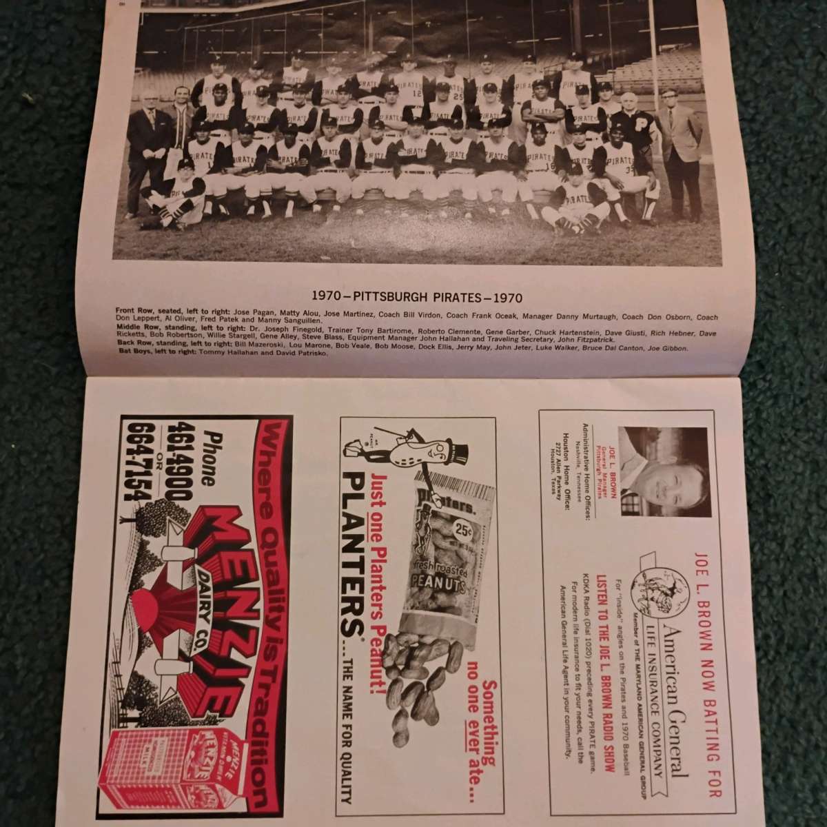 1970 baseball magazine