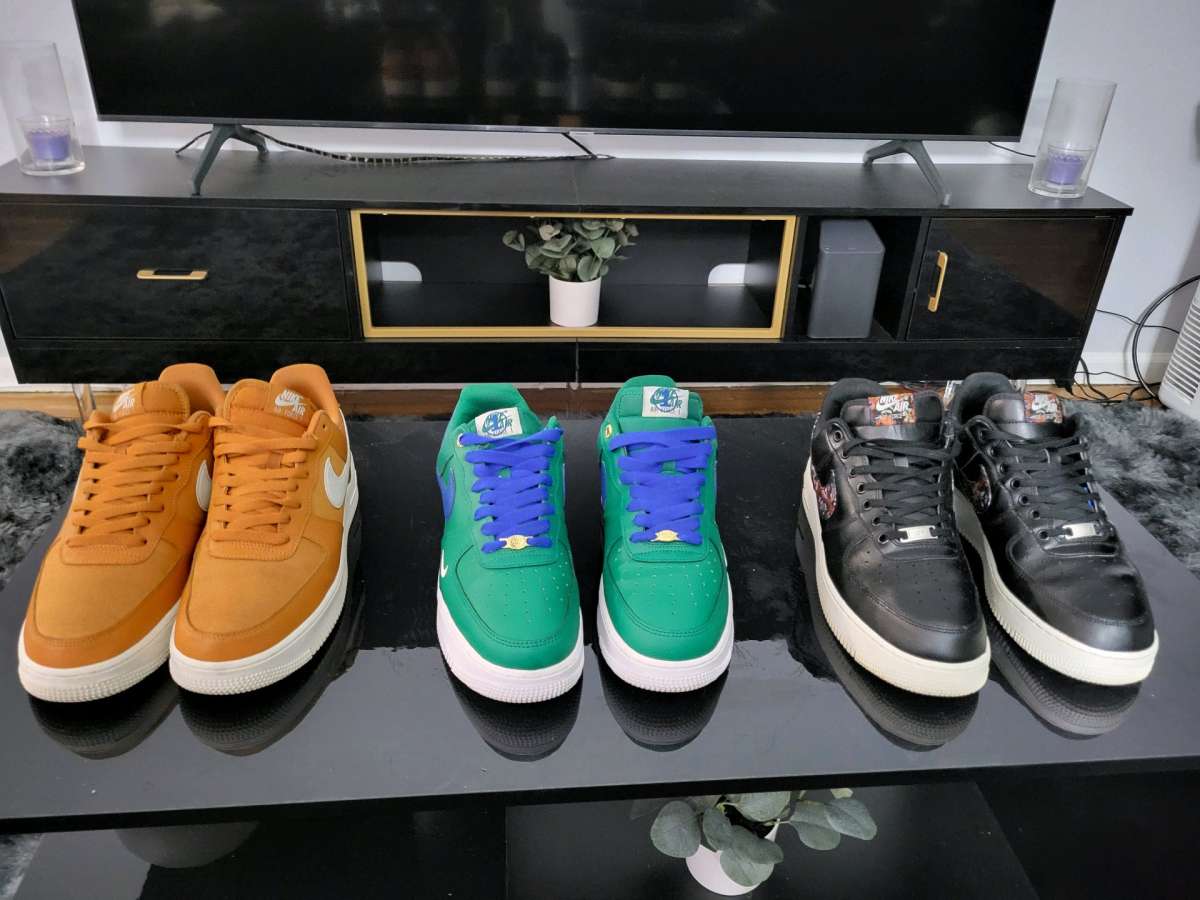 Collection of 5 Pairs of Mens Nike  Air Jordan Sneakers