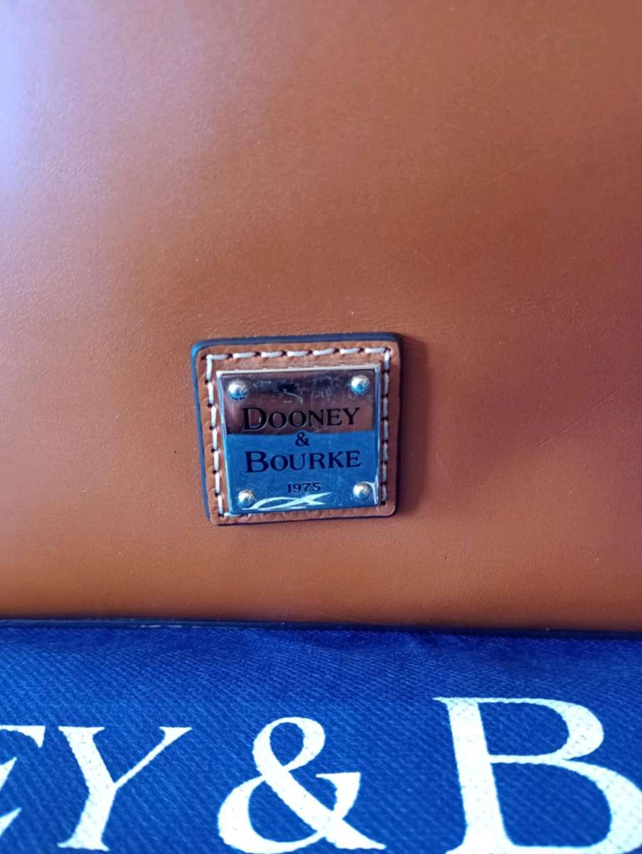 Dooney  Bourke Brown Beacon Tote Bag Shoulder Bag