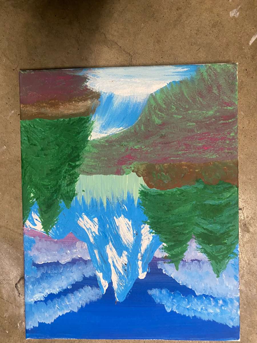 Natural landscape paintings