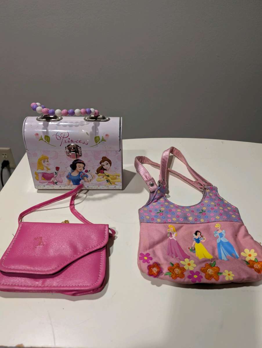 Disney Princess Pink and Purple Kids Set
