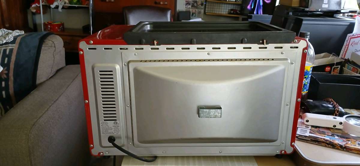 red toaster oven